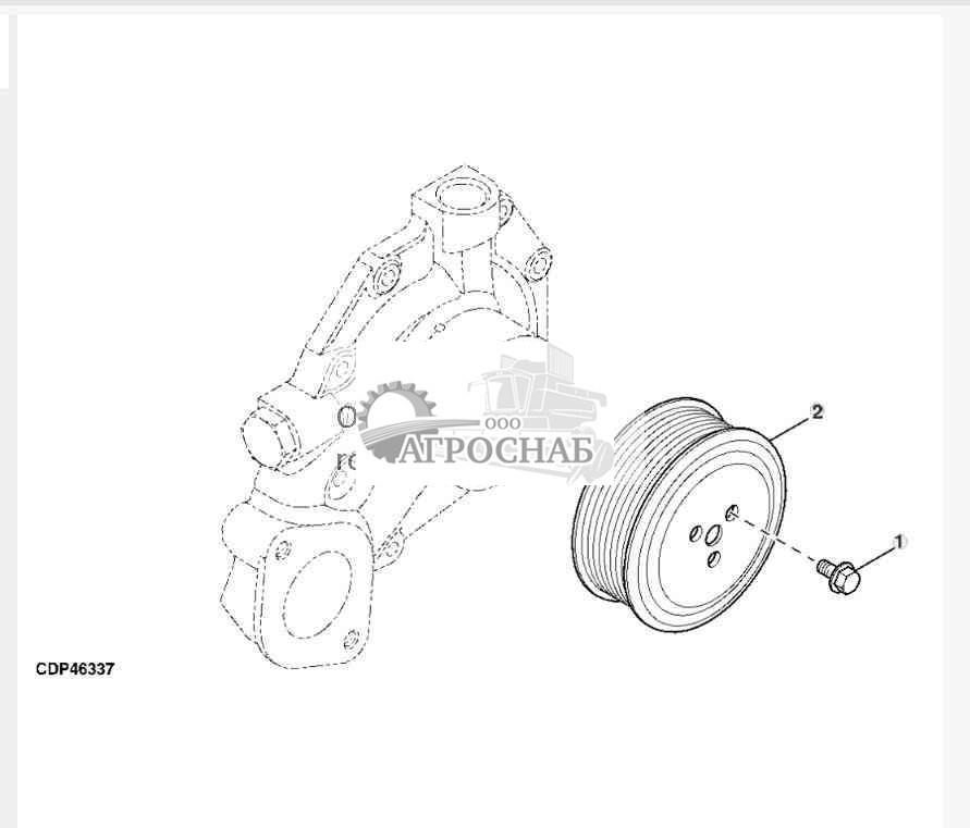 WATER PUMP PULLEY 